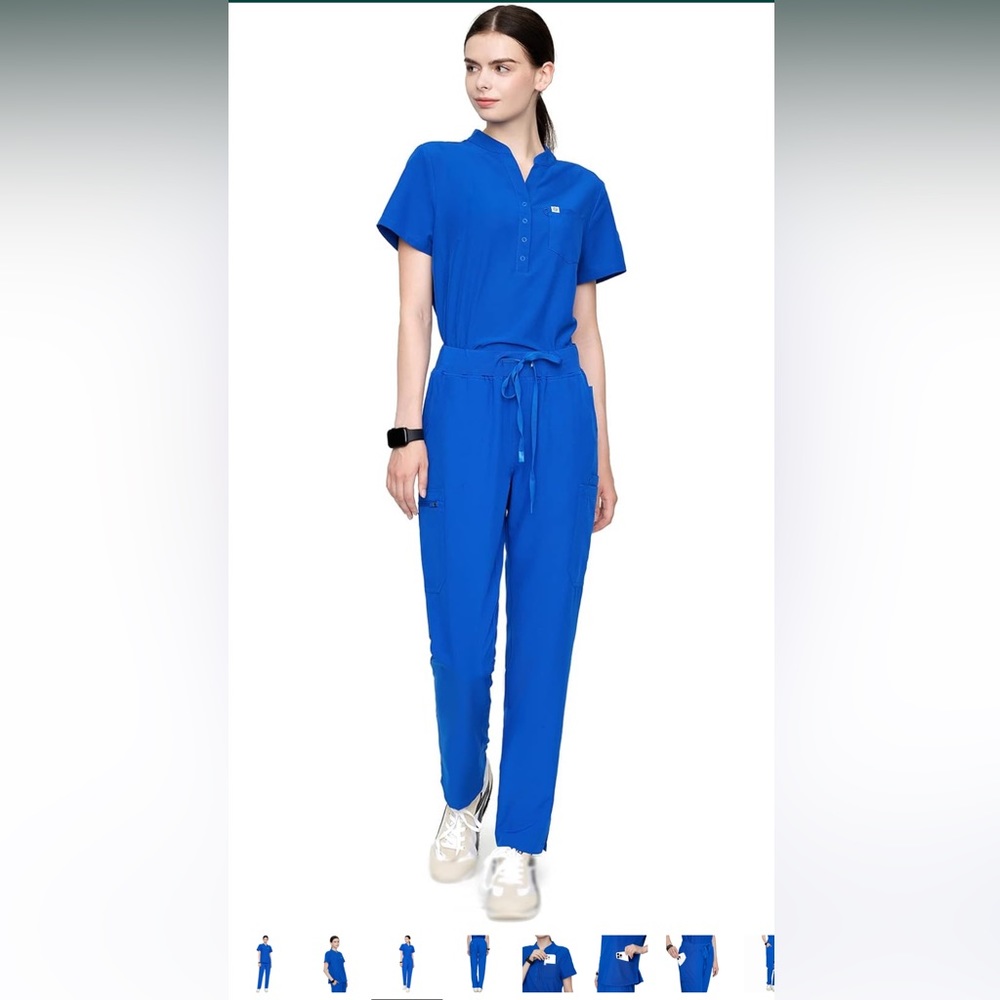 Women’s Scrub Set Royal Blue
